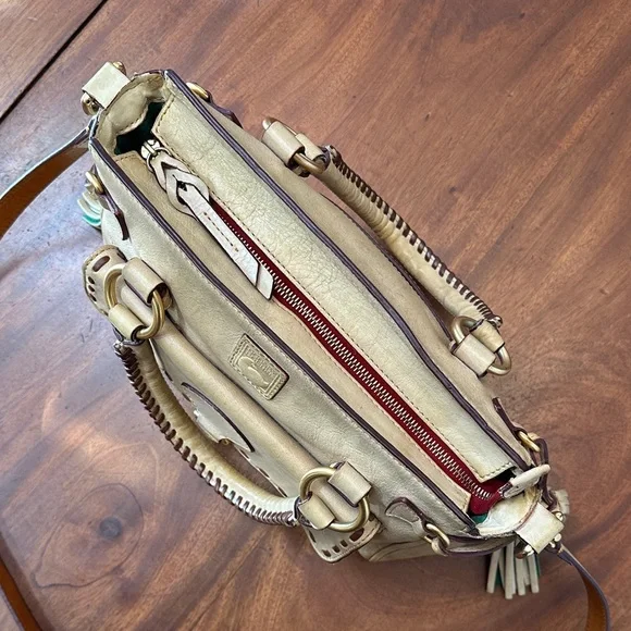 Dooney & Bourke Classic Brown Satchel - Picture 6 of 15